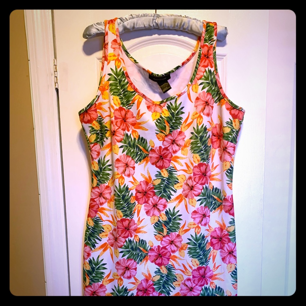 ☀️Flores Summer Stretch Midi Dress!!☀️